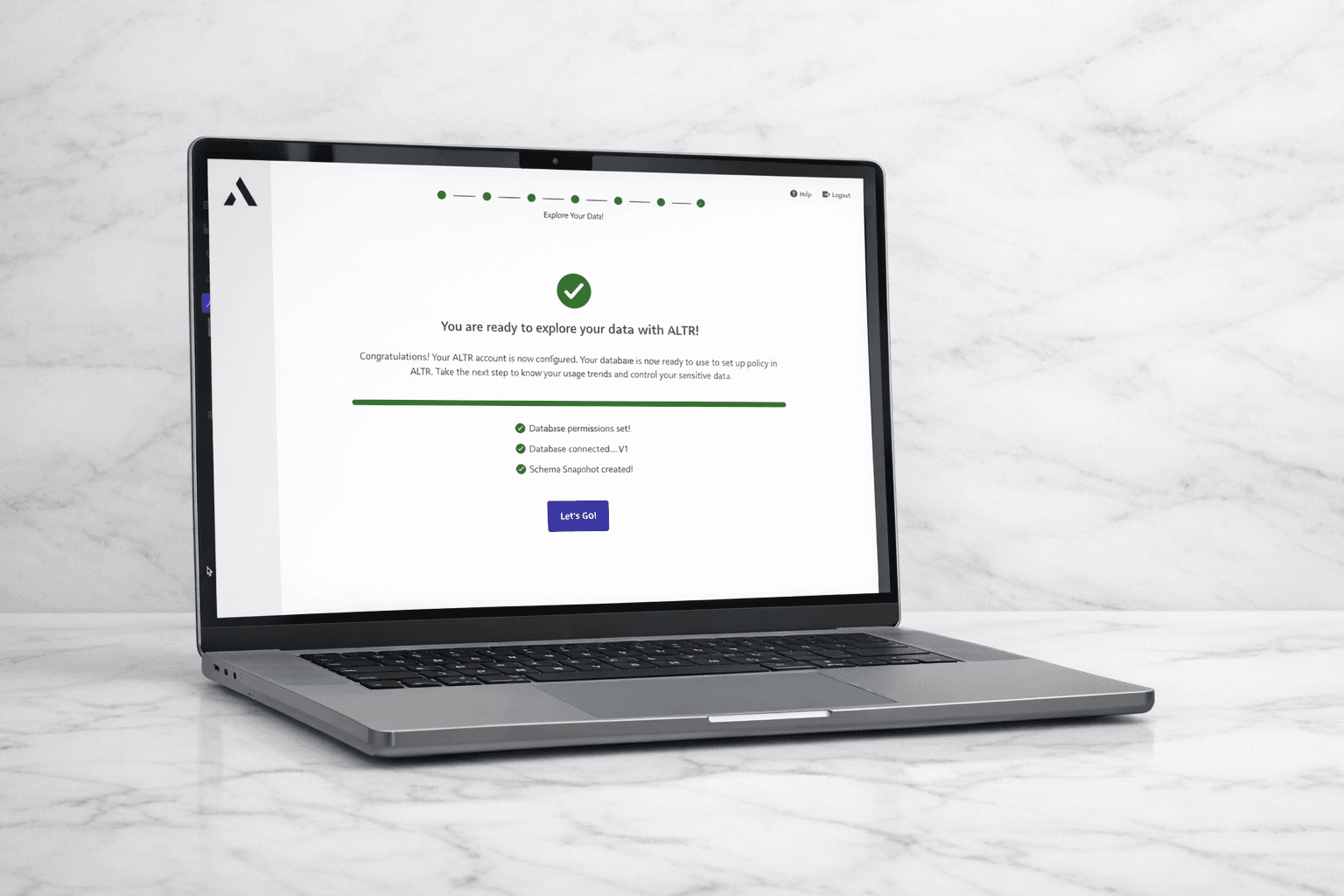 ALTR onboarding redesign — activation flow